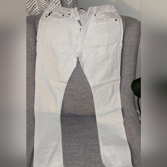 John varvatos "wight" skinny, white jeans 30/32 - Picture 3 of 4